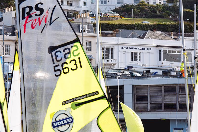 Volvo Grand Prix Circuit kicked off the new season with a light wind event at Royal Torbay YC